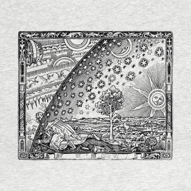 Flammarion Print by haunteddata